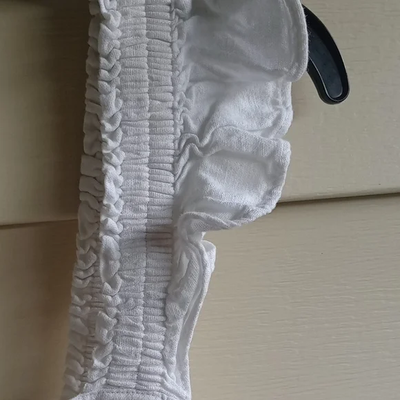 J. Crew Button-Front Tank with Ruffle Straps - Picture 6 of 15